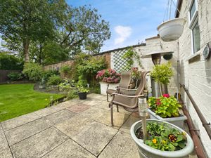 Rear Garden/ Patio Area- click for photo gallery